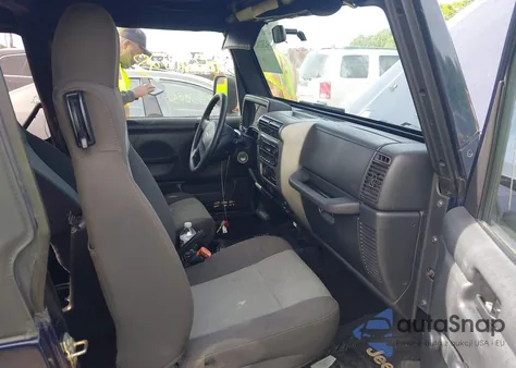 2006 Jeep Wrangler X z USA, uszkodzony, nr VIN 1J4FA39S36P763346